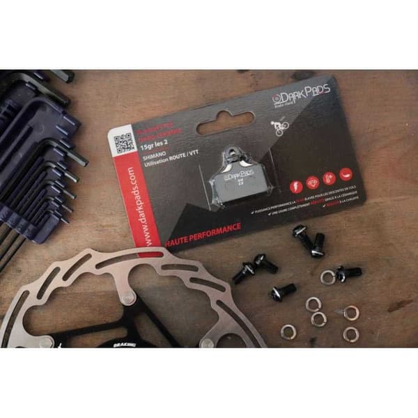Darkpads Skivebremseklodser Ceramic Shimano Sort