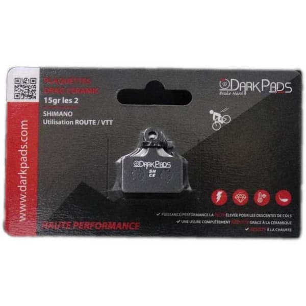 Darkpads Skivebremseklodser Ceramic Shimano Sort