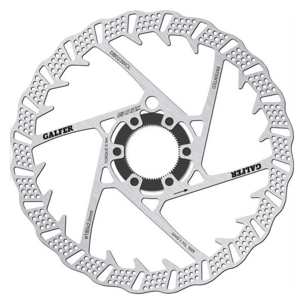 Galfer Db023wcl Center-lock System Bremseklods Søvfarvet 180x2.0mm