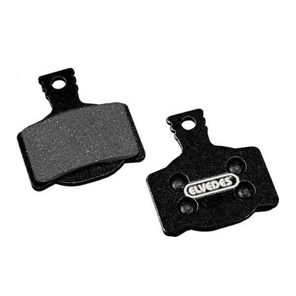Elvedes Metalliske Skivebremseklodser I Carbon Magura Mt2/mt4/mt6/mt8 10 Par Sort