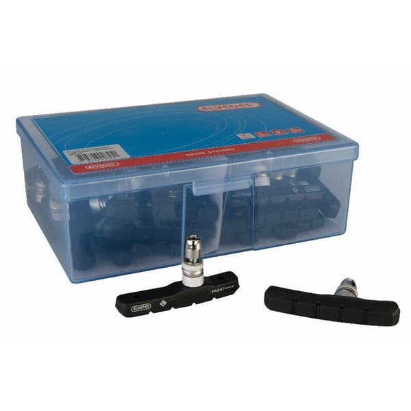 Elvedes Komplette Bremseklodser V-type 72 Mm 25 Par Transparent