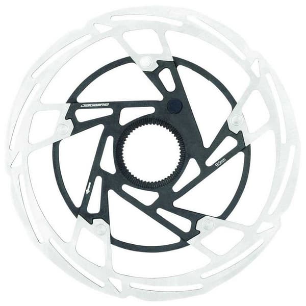Jagwire Pro Lr2-e Built-in Magnet Center Lock Bremse Skive Sort 180 mm