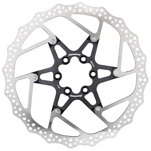 Reverse Components Bromsskiva Silver 180 mm