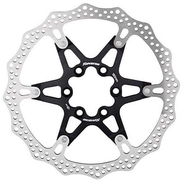Reverse Components Bromsskiva Silver 180 mm