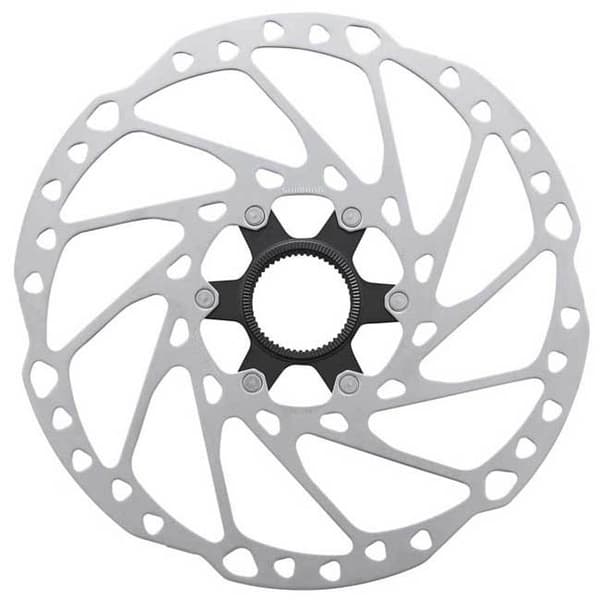 Shimano Deore Rt64 Center Lock Bremse Skive Søvfarvet 160 mm