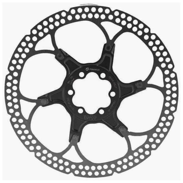 Formula Two Pieces Disc With Bolts Bremse Skive Sort 140 mm