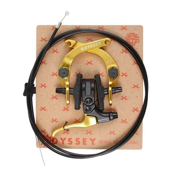Odyssey U-brake Evo 2.5 Monolever Medium Quickslic Bremseklodser Gylden