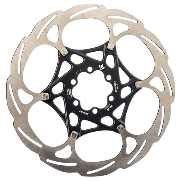 Formula 2-pieces 6b Bromsskiva Silver 203 mm