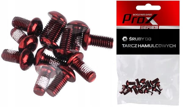 PROX BREMSEPLUGS RØD 12 stk TORX