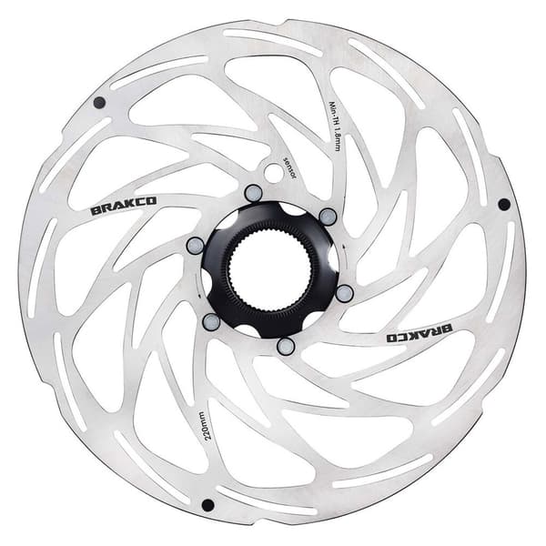 Brakco 1ss Cl 2 Mm Bromsskiva Silver 203 mm