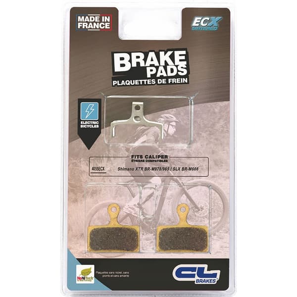 Cl Brakes Sintrede Skivebremseklodser E-bike 4062ecx Gylden
