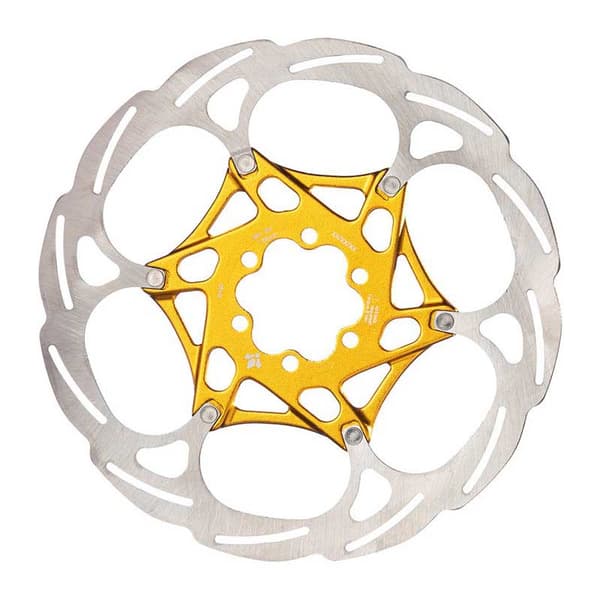 Formula 2-pieces 6b Bromsskiva Guld 180 mm