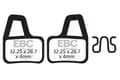 Miniatyrbild 1 av 2: CFA404HH - Cykelbromsbelägg (sintrade) från EBC Brakes
