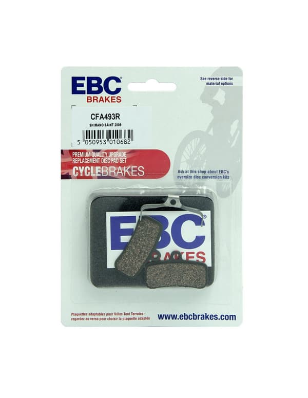 CFA493R - Cykelbromsbelägg (organisk prestanda) EBC-bromsar