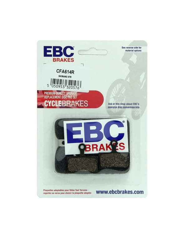 CFA614R - Polkupyörän jarrupalat (orgaaninen suorituskyky) EBC-jarrut