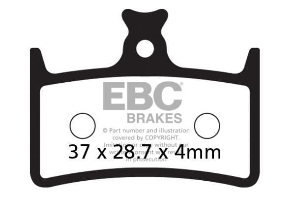 CFA647HH - Cykelbremseklodser (sintret) fra EBC Brakes