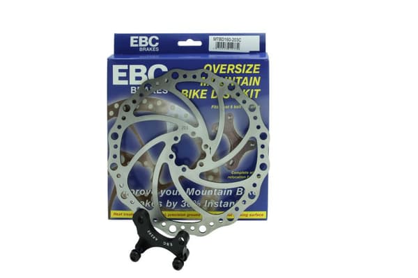 MTBD160-203C - OVERSIZE cykelbromsskiva 160 mm gånger 203 mm (kontur) EBC-bromsar