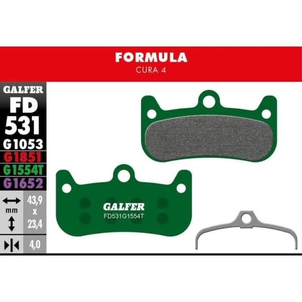 Galfer Formula Cura 4 bromsbelägg