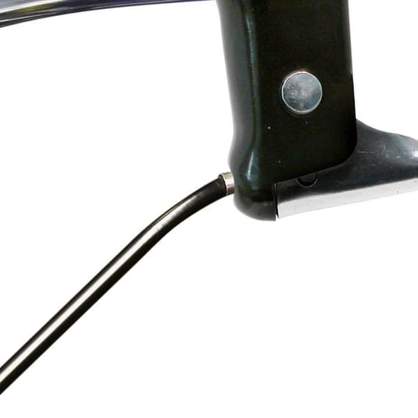 Dresco universalbromskabelsats fram/bak svart/silver 4-delat