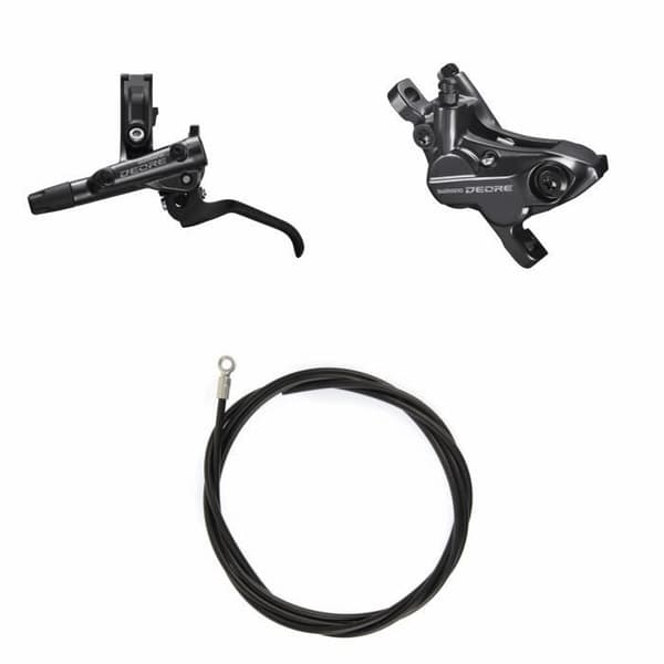 Shimano Deore BRM6120KTBLM6100 bromssats - svart - 1000 mm
