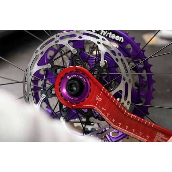 Wolf Tooth Centerlock Rotor Låsering Röd