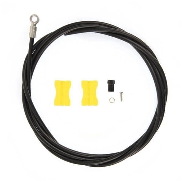 Extern bromskabel till Shimano SM-BH90 SBLS MTB svart 2000mm - hydraulisk - Banjo