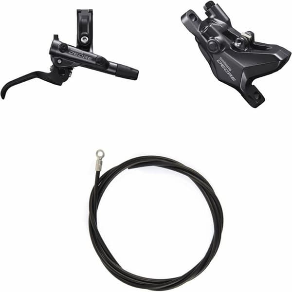 SHIMANO DEORE M6000 BAK HYDRAULISK MTB-SKIVBROMS SVART SLANG DUBBELKOLVSYSTEM 1700MM (UTAN SKIVA)