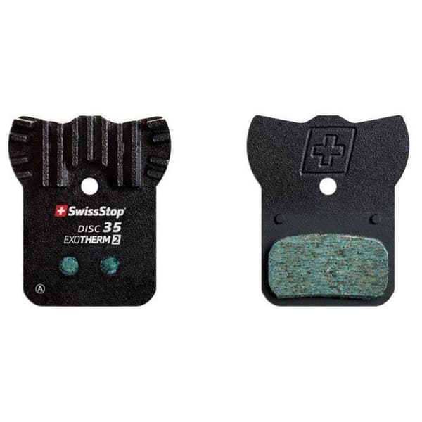 Swissstop Disc 35 Exoth2 Ref.Sr/Av bromsbeläggssats - svart