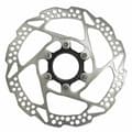 Miniatyrbild 3 av 4: Shimano Deore RT54 160mm MTB bromsskiva för hartsbelägg - Center Lock montering