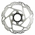 Miniatyrbild 1 av 4: Shimano Deore RT54 160mm MTB bromsskiva för hartsbelägg - Center Lock montering