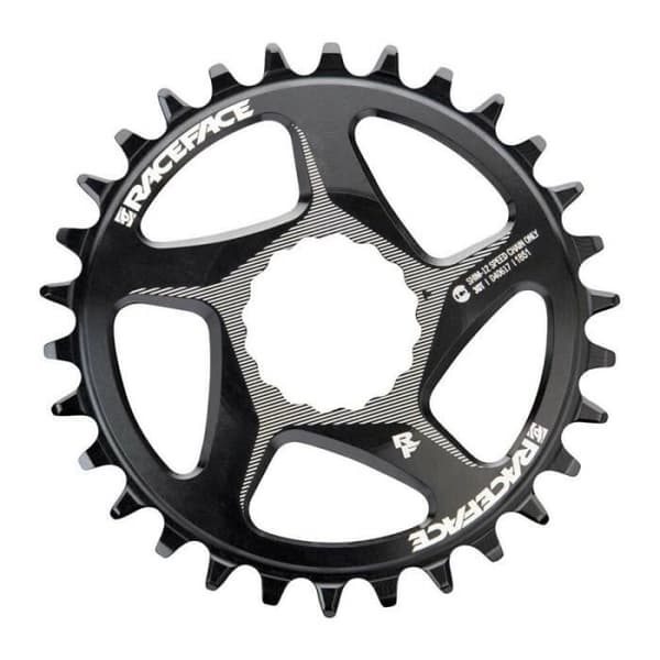 Direct Mount Shimano kedjekrans - Race Face - 34T - Enkelt kedjekrans - Svart