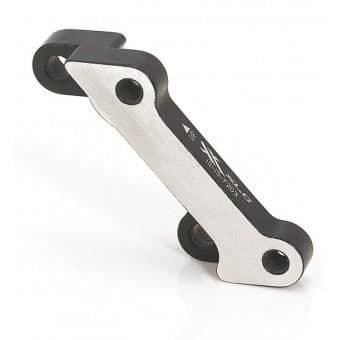 XLC frambromsadapter för standard IS MTB 203 mm - Unisex - Svart/Silver