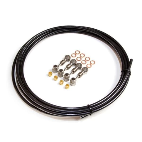 Hydraulisk bromsslang - CLARKS - Juicy 5/7/Ultimate - svart - stöt- och expansionsresistent