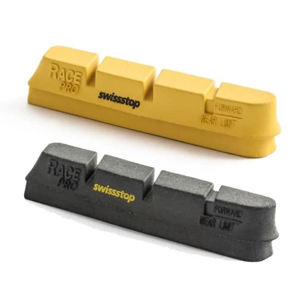Swissstop Bromsbelägg - Race Pro - Kolfälg - Gul