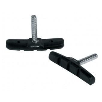 XLC BS C03 Cantilever bromsbelägg - Fritidscykel - Unisex - Vuxen - Set med 4 - 70 mm - Svart - Spindelfäste