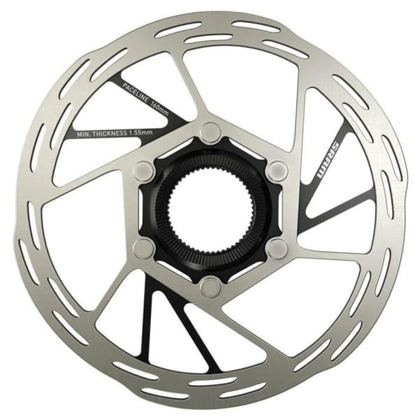 Skiva (utan låsmutter) Sram Paceline Centerlock 160mm rundad - svart - TU