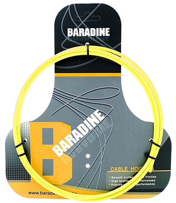 Bremsearmatur GUL 2,5 m BARADINE TIL 1 CYKEL