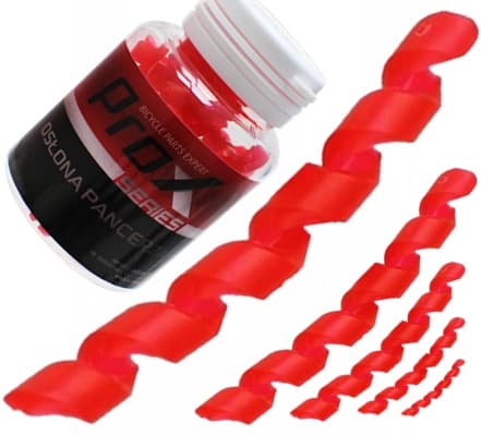 PROX BRAKE ARMOR COVER SPIRAL RED SILK