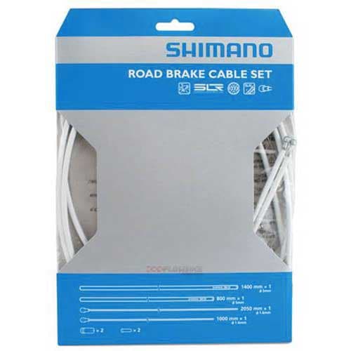 Shimano Road Break Cable Set Valkoinen