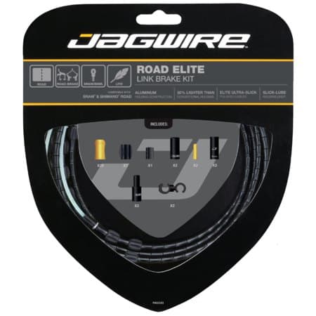 Jagwire Bromssats Road Elite Link Brake Kit Svart