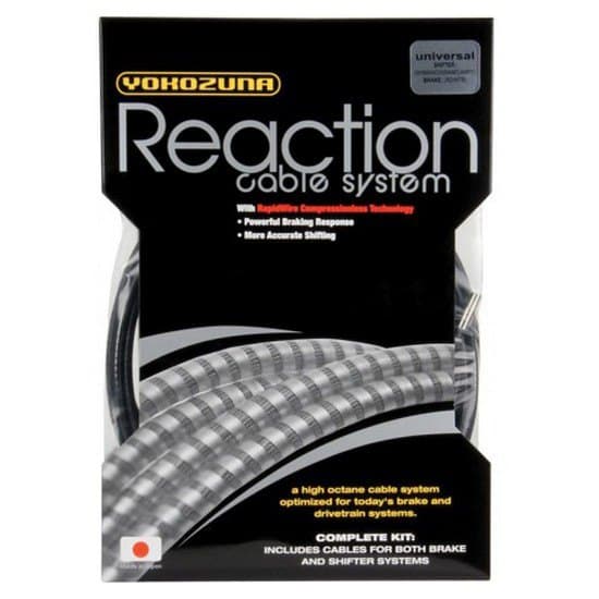 Yokozuna Bike Reaction Universal Cable/casing Kit Shimano/sram Sort