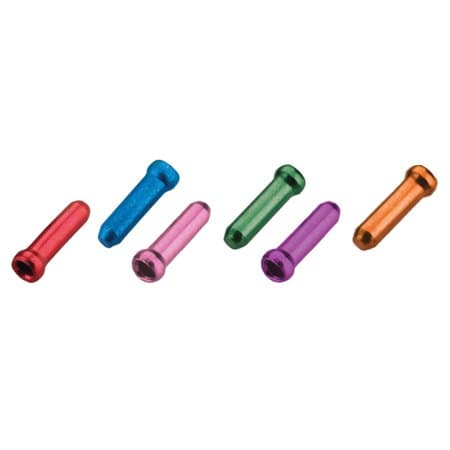 Jagwire Tips Kabelspidser-bremse Or Shift 500 Stk-rouge/bleu/rose/violet/orange/vert Sort