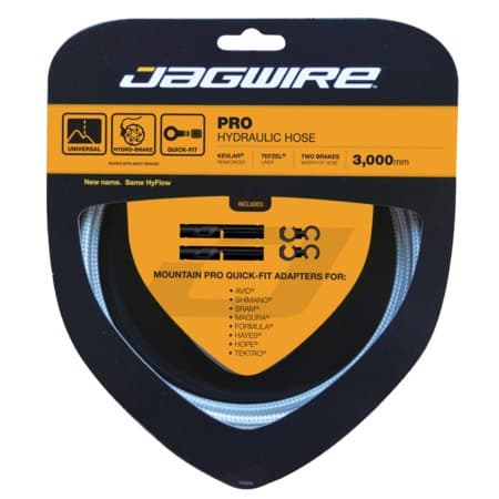 Jagwire Kit-sterling Sølv Cable Pro Hydraulic Hose Sort
