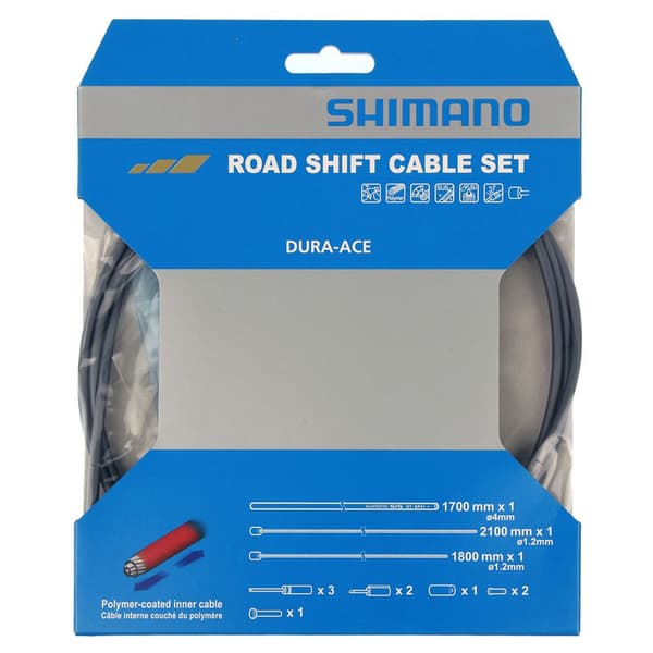 Shimano Växelkabel Polímero/high-tech 9000 Svart