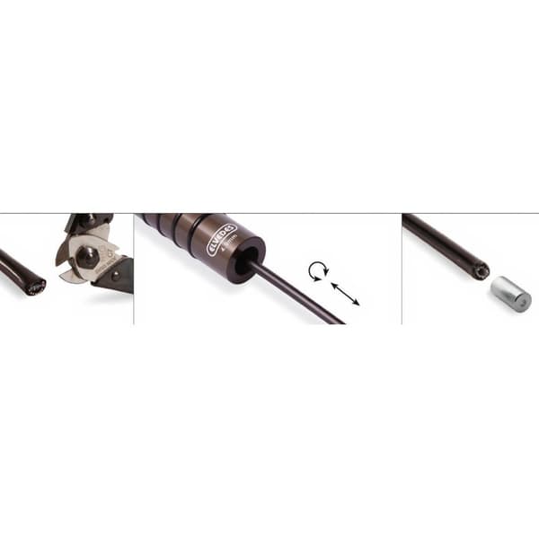 Elvedes Rei´itystyökalu Mm Leveneville Hihoille Cable Pricker 4.1/4.9 Musta