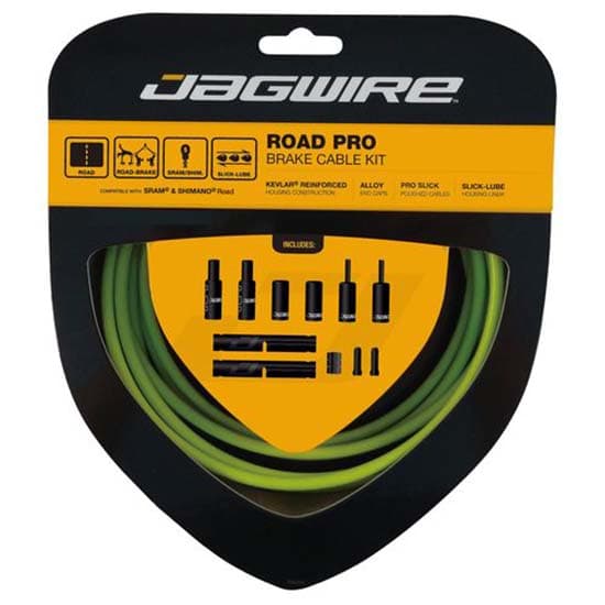 Jagwire Cable Road Pro Sram/shimano Brake Kit Grøn