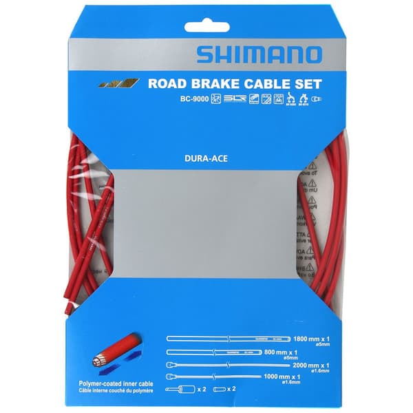 Shimano Bremsekabel Polímero 9000 Blå