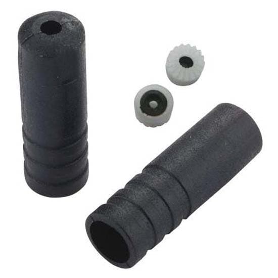 Jagwire Shift Top Cover 100 Enheder Ende Kasket Sort 4 mm