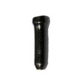 Massi Cable Tips Bottle 500 Enheder Ende Kasket Sort 5 mm