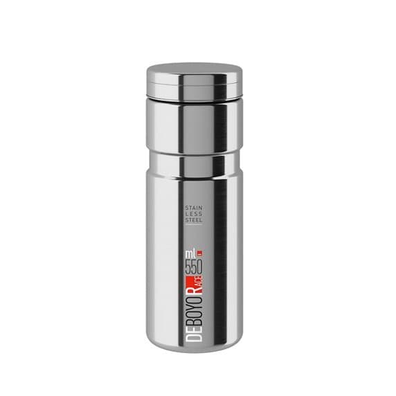 ELITE FLY MTB TEX Bidon Svart Grå Logo 950ml SUPER LIGHT BPA FREE